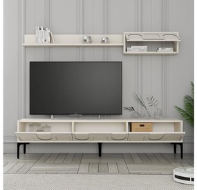 Mobilier living Bipemu 4 (crem + negru) . 1095708