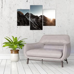 Tablou - Lanț de munți stâncos (90x60 cm)