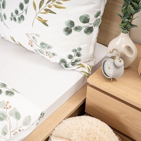 Cearșaf de pat 4Home jersey, alb, 180 x 200 cm