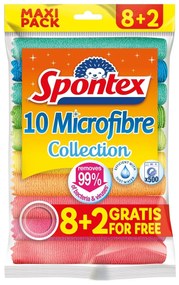 Lavete Spontex Microfiber 8+2