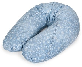 Ceba Perna de alaptare 190cm - pernă de relaxare Cebuška Physio Multi - Stil Boho Denim