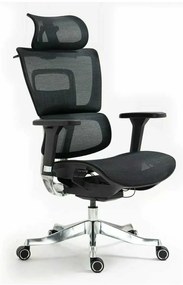 Scaun de birou Caricia II, negru