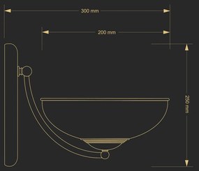 Aplica design clasic realizata manual N