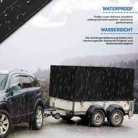 Prelata de transport pentru remorcă 500g/m2 negru