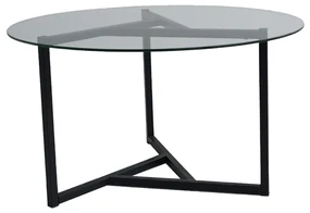 Măsuță de cafea Triola (transparent negru). 1062840