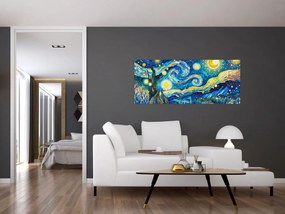 Tablou – Mozaic al nopții înstelate (120x50 cm)