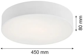 Argon 1188 - Plafonier DARLING 3xE27/15W/230V pr. 45 cm alb