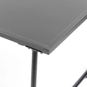 Set mobilier de grădină Lorca 4+1 negru