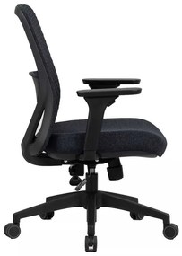 Scaun de birou Arentino, negru