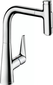 Baterie bucatarie cu dus extractibil Hansgrohe Talis M51 220 sBox cu 2 jeturi