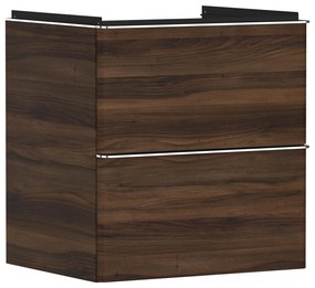 Hansgrohe Xelu Q dulap 58x49.5x60.5 cm sub chiuveta pe perete nucă-crom 54026000