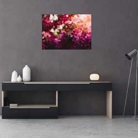 Tablou cu florile tufișului înflorit (70x50 cm), în 40 de alte dimensiuni noi