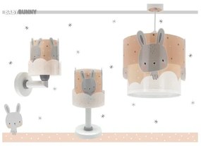 Lampă pentru copii BUNNY 1xE14/40W/230V portocalie Dalber 61151S