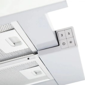 Hota de bucătărie încastrabilă Elica Elite 14 Lux GRVTWH 60, 121 W, 60 cm, Clasa D, 304 m³/h, iluminare LED, Gri/Alb