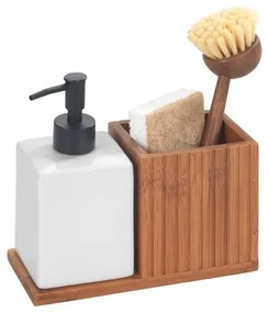 WENKO 54944100 - Dozator de săpun MERA 18,5x17 cm maro