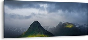 Tablou cu munți (120x50 cm)