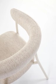 Scaun K557 bej deschis H75 cm