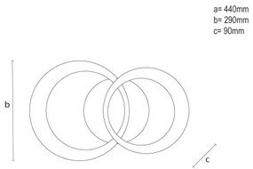 Plafonieră LED dimabilă 35W, 230V, 3000-6500K, cu telecomandă