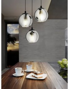 Lustră pe cablu ARISCANI 3xE27/40W/230V Eglo 98653