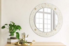 Oglinda cu decor rotunda Model ezoteric mistic