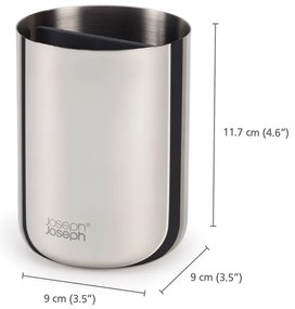 Suport metalic pentru periuțe de dinți EasyStore Luxe – Joseph Joseph