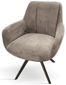 SCAUN ROTATIV TIP FOTOLIU RIGA - GRI