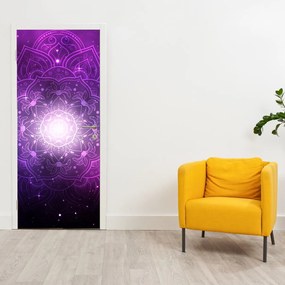 Fototapet pentru ușă - Abstract violet (95x205cm)