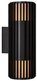 Aplica de perete exterior design nordic IP54 Aludra negru