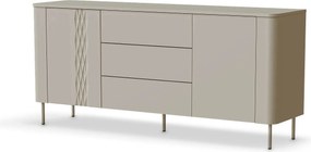 Comoda TIRANTE, casmir, PAL laminat, 160x40x75 cm