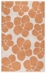 Covor portocaliu lavabil 80x150 cm Orange Meadow – Mila Home