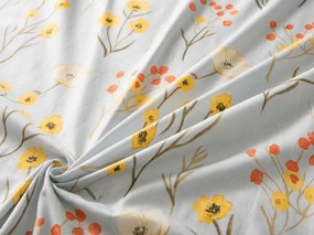 Lenjerie de pat din microfibra SPRING BIRDS colorat Dimensiune lenjerie de pat: 2 buc 70 x 90 cm | 200 x 220 cm