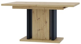 Masă de sufragerie Wogrun (artisan + Negru) (pentru 6 până la 8 persoane). 1055273
