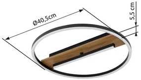 Plafoniera LED moderna PIKARA