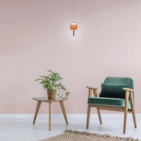 Pendul LED design modern ROLLER orange