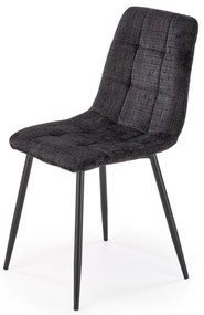 Scaun K547 stofa negru H87 cm