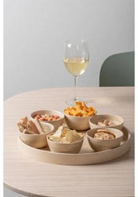 Set de servire în culoare naturală din bambus ø 32 cm Puro – PT LIVING