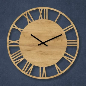 DUBLEZ | Ceas perete living  - Black