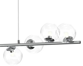 ONLI - Lustră suspendată cu cablu KIMBERLY 8xG9/6W/230V crom lucios