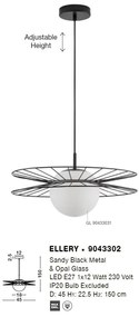 Lustra/Pendul design modern decorativ ELLERY