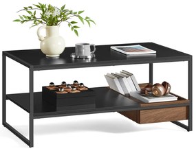 Măsuță de conferință E1081 BK, negru