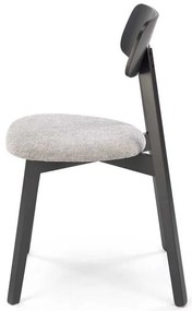 Scaun de bucătărie Hope, gri / negru