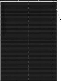 vidaXL Jaluzea venetiană Manual Ajustabil Negru 213 x 160 cm PVC