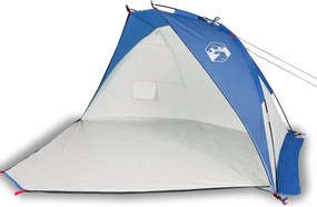 vidaXL Cort de plajă, albastru azur, 268x223x125 cm, poliester 185T