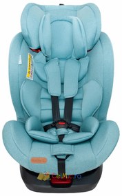 Scaun auto cu Isofix Baby Care, 0-36 Kg, rotire 360, Turquoise - SAB-14