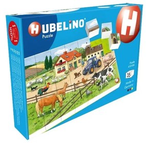 Puzzle pentru copii Viața la Fermă Hubelino
