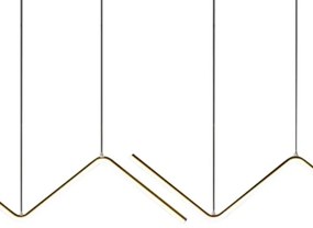 Lustră LED pe cablu VERTE 2xLED/11W/230V negru