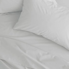 Cearceaf alb din bumbac percale 180x260 cm Easy Iron Percale – Catherine Lansfield