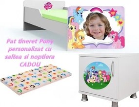 Patut personalizat Pony -saltea+noptiera cadou