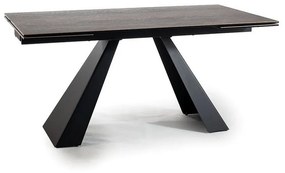 Masa de bucaterie Salvadore II, 160 x 90 cm, maro inchis