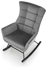 Scaun balansoar Bazalto, gri